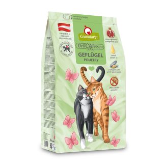 GranataPet Trockenfutter für Katzen, Geflügel, 1.8kg/300g, Sack