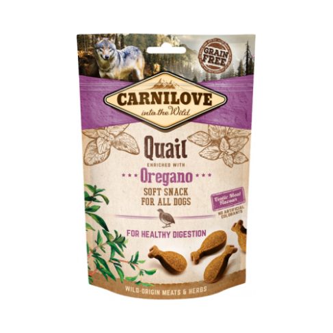 CARNILOVE - Soft Snack - Wachtel mit Oregano - 200g