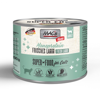 MAC's - SUPERFOOD - Monoprotein - Frisches Lamm - 200g