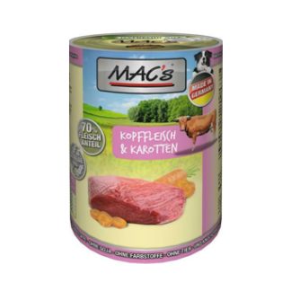 MAC's - Kopffleisch & Karotten - 400g