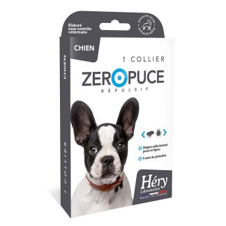 Héry - Zero Puce - Ungezieferhalsband für Hunde