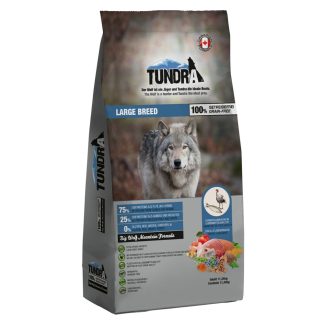 TUNDRA Trockenfutter für Hunde, Geschmack Pute