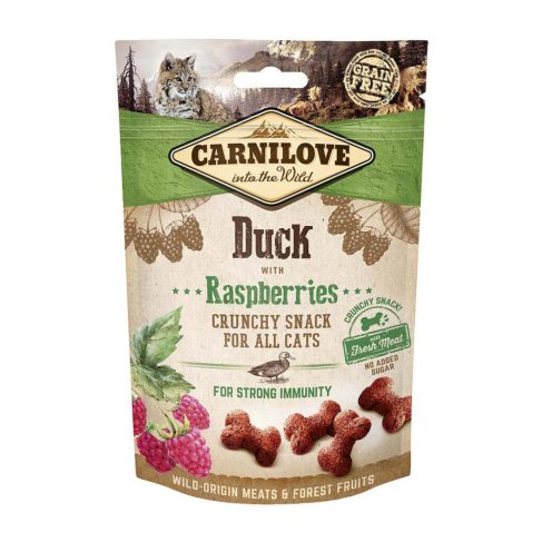 CARNILOVE - Crunchy Snack - Ente mit Himbeere- 50g