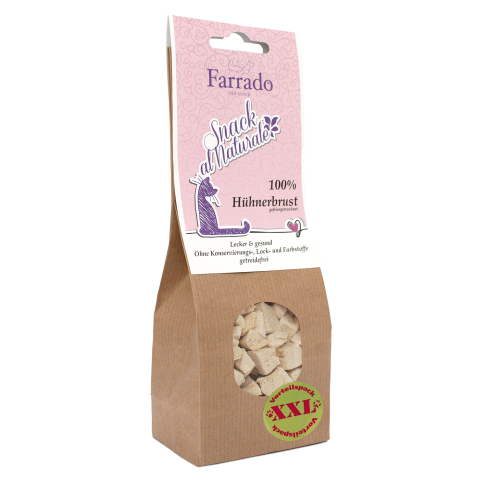 Farrado - DER SNACK - Hühnerbrust - XXL - 90g