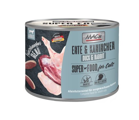 MAC's - SUPERFOOD - Feinschmecker - Ente & Kaninchen - 200g