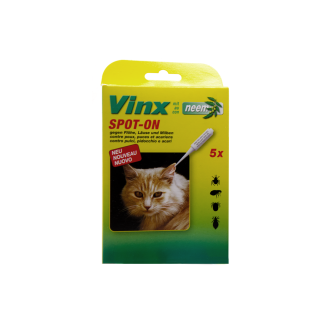 Vinx - neem - SPOT-ON - Katze - 5x1ml
