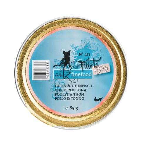 catz finefood - No°413 - FILLETS - Huhn & Thunfisch - 85g