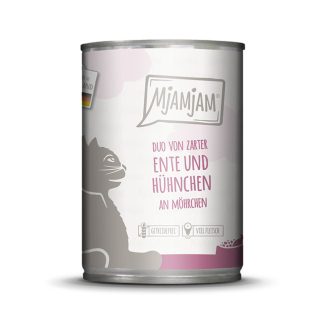 MjAMjam Nassfutter Dose Ente und Huhn