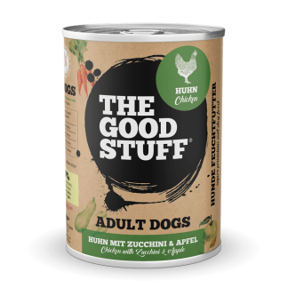 THE GOODSTUFF Hunde Nassfutter, Geschmack Huhn und Zucchini