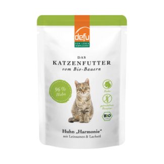 defu - DAS KATZENFUTTER vom Bio-Bauern - Huhn "Harmonie" - 85g