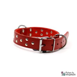 Halsband - STELLA - 3x55cm - Rot